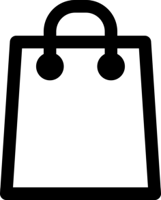 Reusable Shopping Bag Silhouette Svg Vector, Free Vectors File